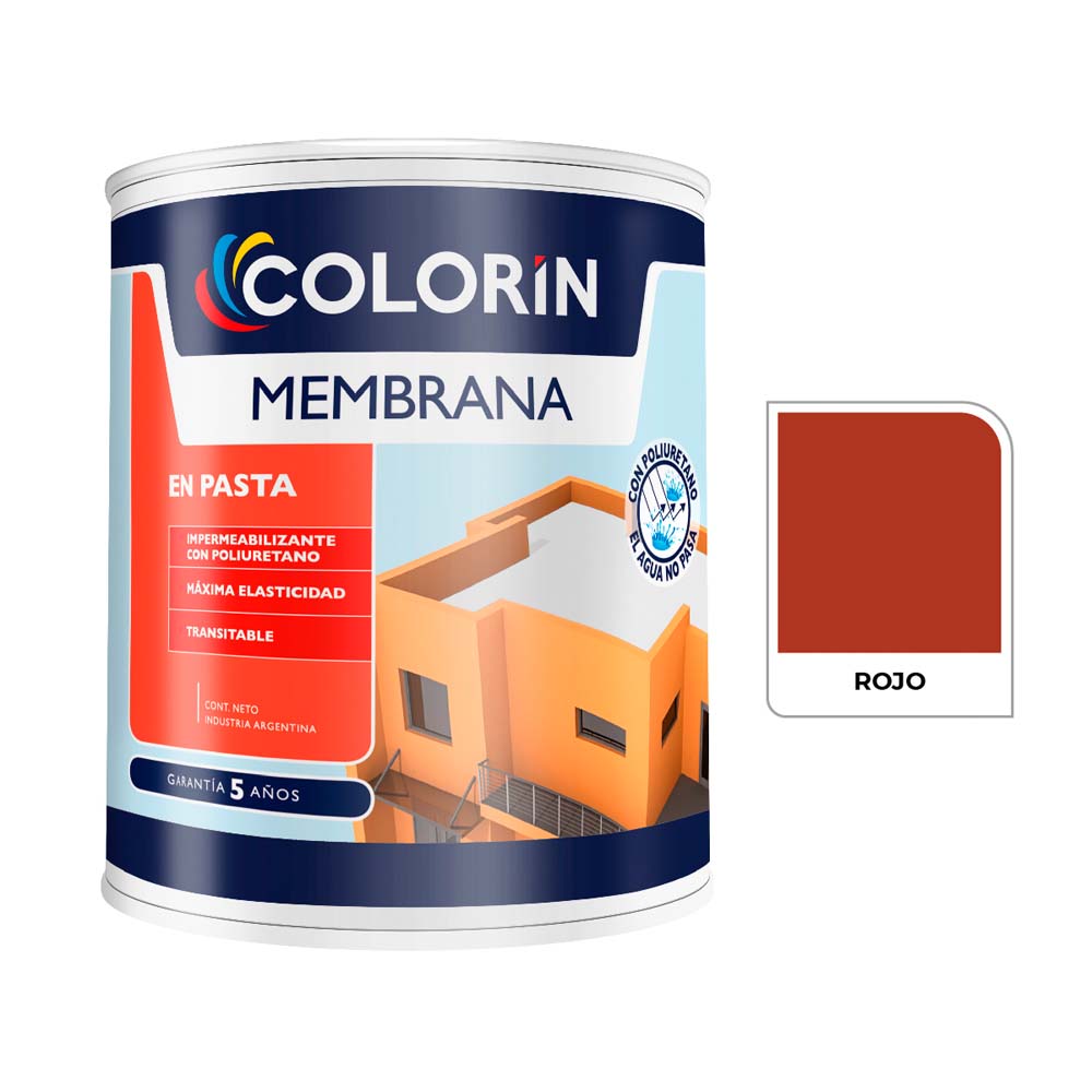 Colorin Membrana en Pasta Roja  1 Kg