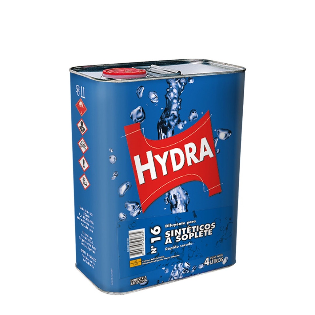 Hydra Diluyente Nº 16 Sintetico 18 L