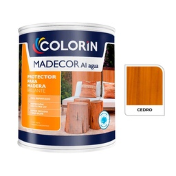 [45525] Madecor al Agua Protect Brill Cedro  1 L